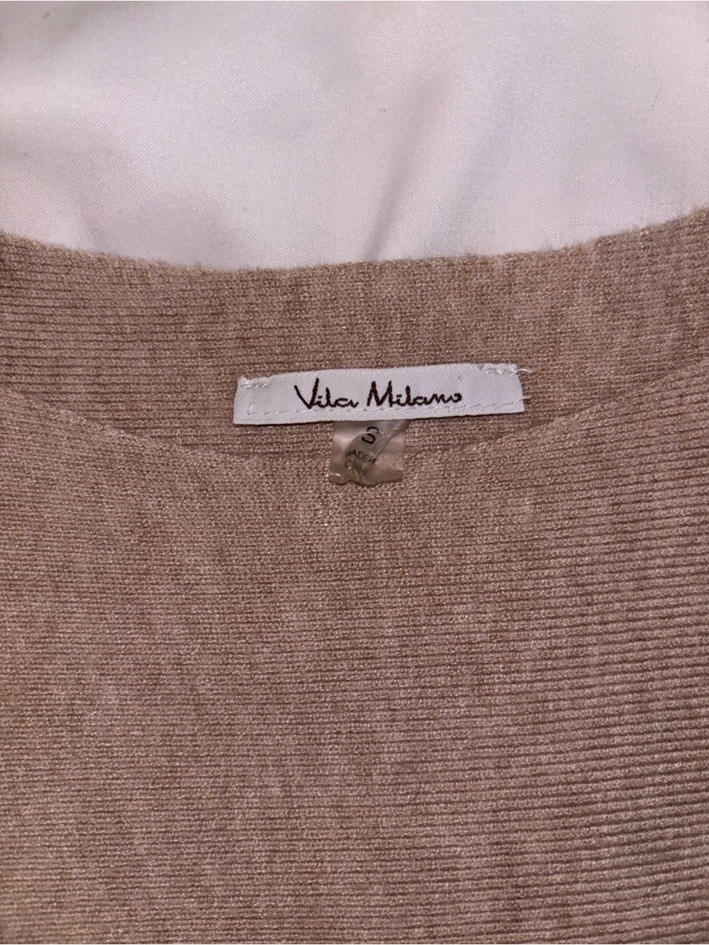 Milano Crewneck Sweater — Taupe Beige